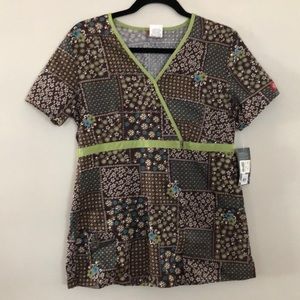 Dickies scrub top, brand new